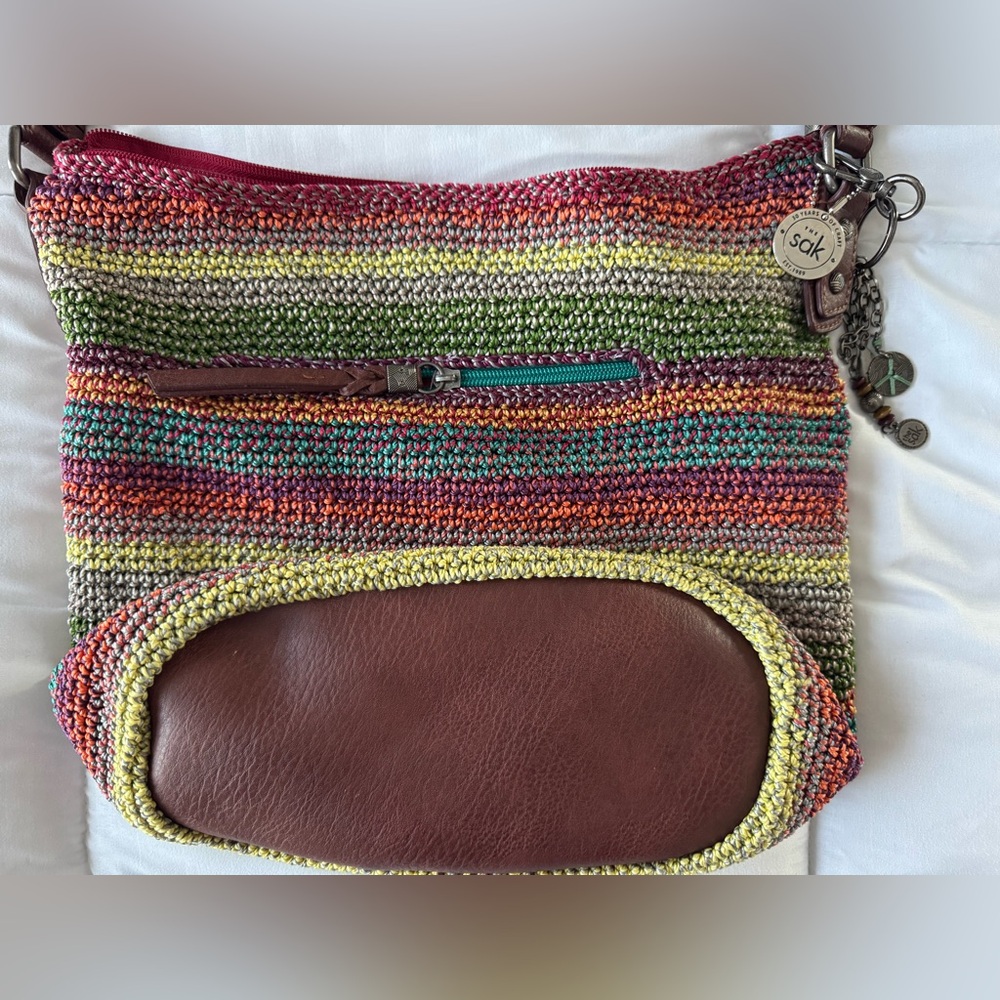 The Sak Multicolor Crochet - Sawyer Bag
